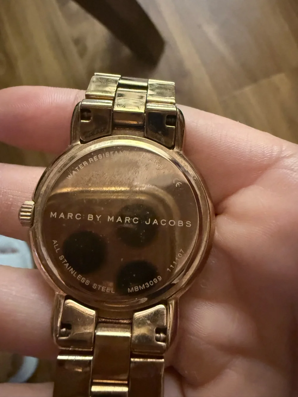 Marc by Marc Jacobs Rose Gold Watch-Women’s Watch